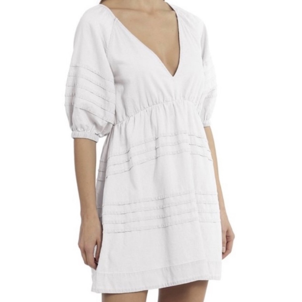 7 For All Mankind White Dress